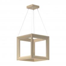 KUZCO Lighting PD32901-WK - Morina 12-in White Oak LED Pendant