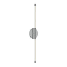 KUZCO Lighting WS74226-CH - Motif 26-in Chrome LED Wall Sconce