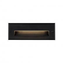 KUZCO Lighting ER72410-BK - Newport 10-in Black LED Exterior Wall/Step Lights