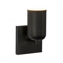 KUZCO Lighting WS57704-BK - Nola 4-in Black 1 Light Wall Sconce