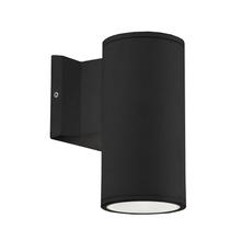 KUZCO Lighting EW3107-BK - Nordic 7-in Black LED Exterior Wall Sconce