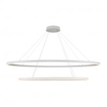 KUZCO Lighting CH79253-WH - Ovale 2 Layer White LED Chandelier