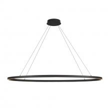 KUZCO Lighting LP79153-BK - Ovale 53-in Black LED Linear Pendant