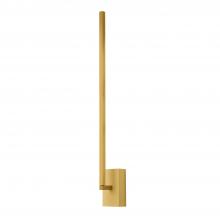 KUZCO Lighting WS25125-BG - Pandora 25-in Brushed Gold LED Wall Sconce