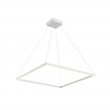 KUZCO Lighting PD88132-WH - Piazza 32-in White LED Pendant