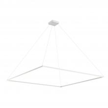 KUZCO Lighting PD88172-WH - Piazza 72-in White LED Pendant