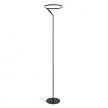 KUZCO Lighting FL27766-BK - Roda 13-in Black LED Floor Lamp