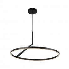 KUZCO Lighting PD27731-BK-3WCCT-UNV - Roda 31-in Black LED Pendant