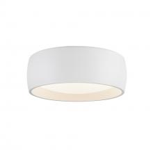 KUZCO Lighting FM82106-WH - Savile 4-in White LED Flush Mount