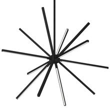 KUZCO Lighting CH14232-BK - Sirius Minor 32-in Black LED Chandeliers