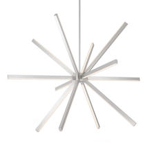 KUZCO Lighting CH14356-BN - Sirius 56-in Brushed Nickel LED Chandeliers