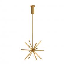 KUZCO Lighting CH14220-BG - Sirius Minor 20-in Brushed Gold LED Chandeliers