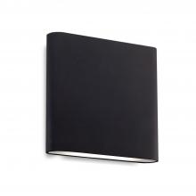 KUZCO Lighting AT68006-BK - Slate 6-in Black LED All terior Wall