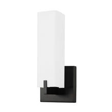 KUZCO Lighting 601485BK-LED - Stratford 12-in Black LED Wall Sconce