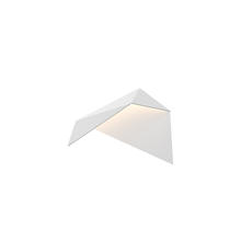 KUZCO Lighting WS70410-WH - Taro 10-in White LED Wall Sconce