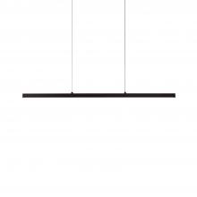 KUZCO Lighting LP10345-BK - Vega 45-in Black LED Linear Pendant