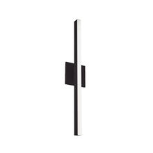 KUZCO Lighting WS10324-BK - Vega 24-in Black LED Wall Sconce