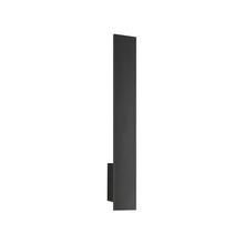 KUZCO Lighting AT7924-BK - Vesta 24-in Black LED All terior Wall