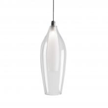 KUZCO Lighting PD3004 - Victoria 4-in Chrome LED Pendant