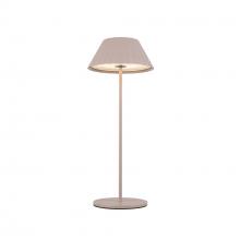 KUZCO Lighting TL67914-MN - Zola 6-in Moonstone Gray LED Table Lamp