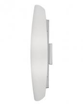 KUZCO Lighting WS6122-CH - LED Wall Sconce with Catenary Shaped White Opal Glass