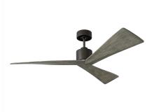 Monte Carlo Fans 3ADR52AGP - Adler 52-inch indoor/outdoor Energy Star ceiling fan in aged pewter finish