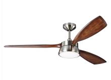 Monte Carlo Fans 3DSTR57BSD - Destin 57" LED Ceiling Fan