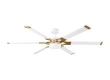 Monte Carlo Fans 6LFR62RZWBBSD - Loft 62" LED Ceiling Fan