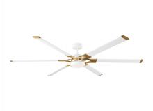 Monte Carlo Fans 6LFR72RZWBBSD - Loft 72" LED Ceiling Fan