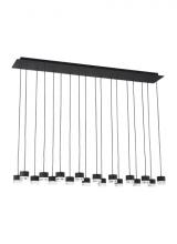 Visual Comfort & Co. Modern Collection 700TRSPGBL18TB-LED930120 - Gable 18 Light Chandelier