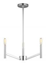 Generation - Designer 3124303-05 - Vector Three Light Chandelier