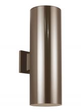 Generation - Designer 8413997S-10 - Outdoor Cylinders Large 2 LED Wall Lantern