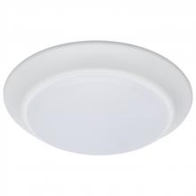 Nuvo 62/1801 - 7 inch; LED Disk Light; 5-CCT Selectable 27K/3K/35K/4K/5K; White Finish