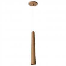 Nuvo 62/830 - Melrose; 12 Watt, 16" LED Pendant; Ash Wood Finish