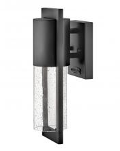 Hinkley 1327BK-LL - Hinkley Lighting Shelter Series 1327BK LED Exterior Wall Bracket