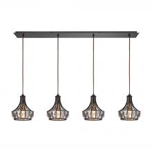 ELK Home 14247/4LP - Yardley 4 Light Pendant In Oil Rubbed Bronze