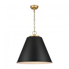 ELK Home 68165/3 - Vellus 20.5'' Wide 3-Light Pendant - Matte Black