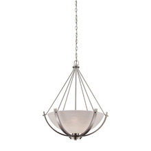 ELK Home CN170342 - Thomas - Casual Mission 21'' Wide 3-Light Chandelier - Brushed Nickel