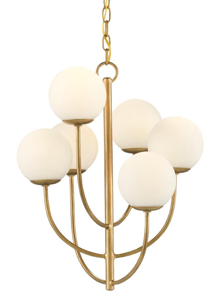 Sunnylands Brass Chandelier