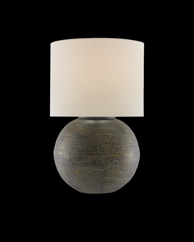 Brigands Gray Table Lamp