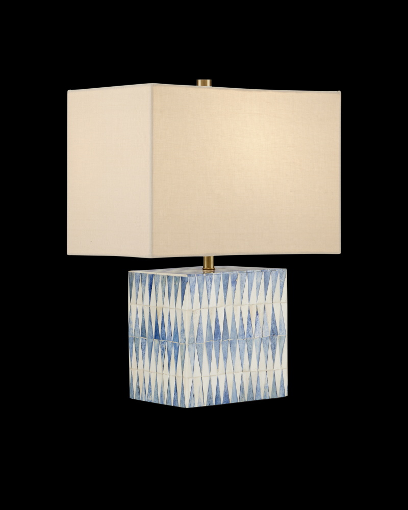 Nadene Blue & White Table Lamp