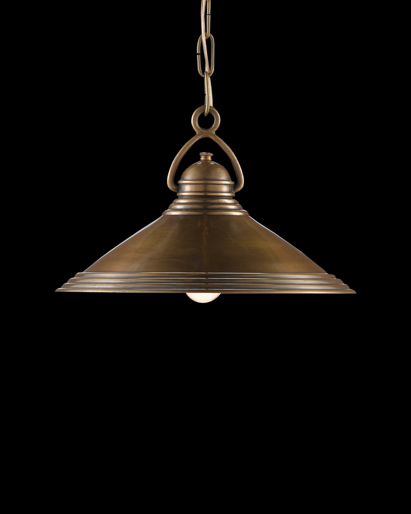 Weybright Brass Pendant