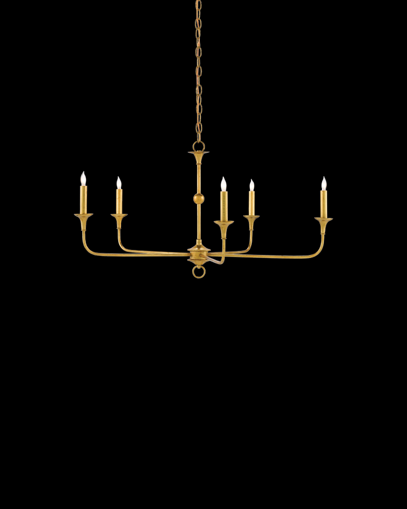 Nottaway Small Gold Chandelier