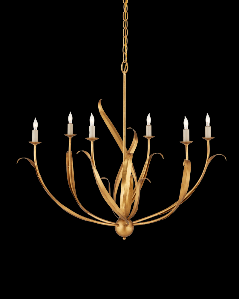 Menefee Gold Chandelier