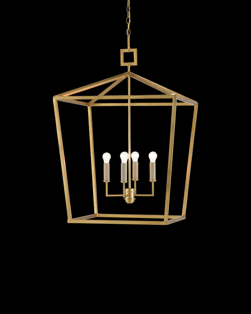 Denison Large Gold Lantern