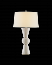 Currey 6198 - Upbeat White Table Lamp