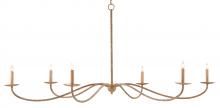 Currey 9000-0757 - Saxon Large Tan Chandelier