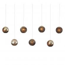 Currey 9000-1069 - Pathos 7-Light Linear Multi-Drop Pendant