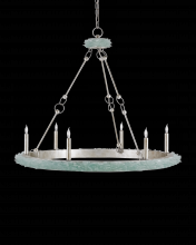 Currey 9870 - Tidewater Silver Chandelier