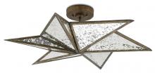 Currey 9999-0031 - Stargazer Bronze Semi-Flush Mount